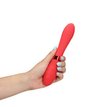 Carregar imagem no visualizador da galeria, Vibrador Vaginal - Recarregável - Vermelho - 20,5 cm - Smooth Salsa - Loveline