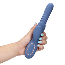 Carregar imagem no visualizador da galeria, Vibrador vaginal com estimulador de clitóris - 3 em 1 - Movimento sobe e desce, Rotação e Aquecimento - Loveline