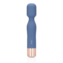 Carregar imagem no visualizador da galeria, Estimulador  / Varinha - Azul - Mini Wand Vibrator - Loveline