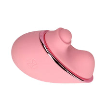 Carregar imagem no visualizador da galeria, Estimulador de clítoris com pulsação - Tapping heart vibrator - Rosa - Loveline