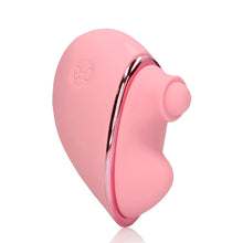 Carregar imagem no visualizador da galeria, Estimulador de clítoris com pulsação - Tapping heart vibrator - Rosa - Loveline
