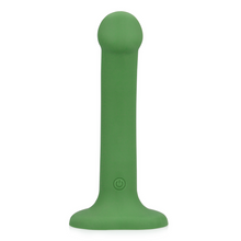 Carregar imagem no visualizador da galeria, Vibrador recarregável -  16.9 cm - Recarregável - Non-Phallic Vibrating dildo Small - Verde - Loveline