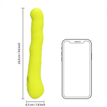 Carregar imagem no visualizador da galeria, Vibrador com movimento de rotação - Wiggle G-Spot Vib – Lime Passion - Loveline