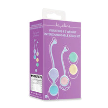 Carregar imagem no visualizador da galeria, Kit com 5 bolas vaginais vibratórias e comando - Loveline