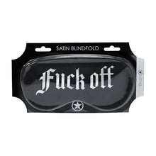 Carregar imagem no visualizador da galeria, Venda de cetim - Fuck off - Satin blindfold - Ouch!