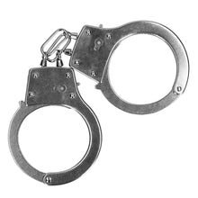 Carregar imagem no visualizador da galeria, Algemas metálicas para pulsos - Metal hand cuffs - Ouch!