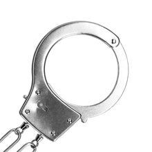 Carregar imagem no visualizador da galeria, Algemas metálicas para pulsos - Metal hand cuffs - Ouch!