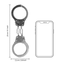 Carregar imagem no visualizador da galeria, Algemas metálicas para pulsos - Metal hand cuffs - Ouch!