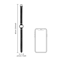 Carregar imagem no visualizador da galeria, Mordaça com argola e pinças para mamilos - O-Ring gag with nipple clamps - Ouch!