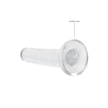 Carregar imagem no visualizador da galeria, Dildo transparente - 12 cm - Crystal clear dildo 5” - Real Rock