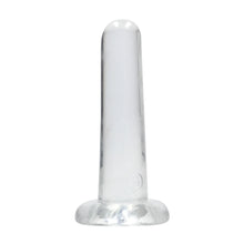 Carregar imagem no visualizador da galeria, Dildo transparente - 12 cm - Crystal clear dildo 5” - Real Rock