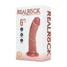 Carregar imagem no visualizador da galeria, Vibrador realístico recarregável - 16 cm - Moreno - Realistic vibrating dildo with suction cup 6” - Real Rock