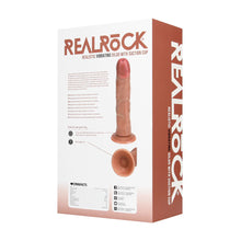 Carregar imagem no visualizador da galeria, Vibrador realístico recarregável - 20 cm - Moreno - Realistic vibrating dildo with suction cup 8” - Real Rock