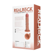 Carregar imagem no visualizador da galeria, Vibrador realístico com movimento de rotação - 20 cm - Moreno - Realistic vibrating & rotating dildo with suction cup 8” - Real Rock