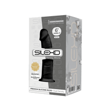 Carregar imagem no visualizador da galeria, Dildo realístico termo-reativo - 15cm - Preto - SILEXD