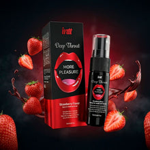 Carregar imagem no visualizador da galeria, Spray dessensibilizante para boca e garganta - Garganta profunda - Deep throat - Morango - 12ml - INTT