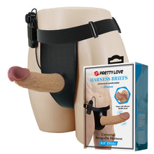 Carregar imagem no visualizador da galeria, Strap-on oco - 17.5 cm - Houston - Pretty Love