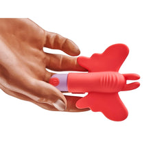 Carregar imagem no visualizador da galeria, Vibrador de dedo com borboleta - Butterfly Buzz - Dream Toys