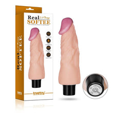 Carregar imagem no visualizador da galeria, Vibrador realístico - 17.5cm - Bege - Real Softee - LoveToy