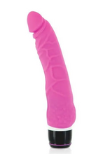 Carregar imagem no visualizador da galeria, Vibrador realístico - Classic vibrator - 21 cm - Rosa - Dream toys