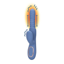 Carregar imagem no visualizador da galeria, Vibrador vaginal com estimulador de clitóris - 3 em 1 - Movimento sobe e desce, Rotação e Aquecimento - Loveline