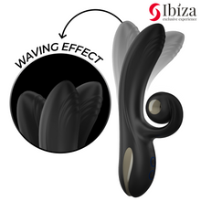 Carregar imagem no visualizador da galeria, Vibrador vaginal com movimento de onda e estimulador de clitóris - Twister vibrator
