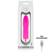 Carregar imagem no visualizador da galeria, Vibrador vaginal rosa - Dolce Vita