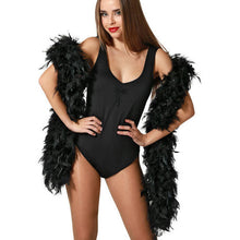 Carregar imagem no visualizador da galeria, Boa de Plumas - Preta - Daring