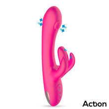 Carregar imagem no visualizador da galeria, Vibrador vaginal com estimulador de clitóris, movimento de dedo e dupla pulsação - Antony - Action