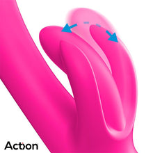 Carregar imagem no visualizador da galeria, Vibrador vaginal com estimulador de clitóris, movimento de dedo e dupla pulsação - Antony - Action