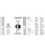 Carregar imagem no visualizador da galeria, Strap-on oco com vibração e comando sem fios - 14.2 cm - Preto - H3 - Virgite