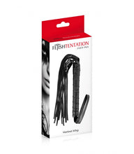 Carregar imagem no visualizador da galeria, Chicote preto - Martinet Whip - Fetish Tentation