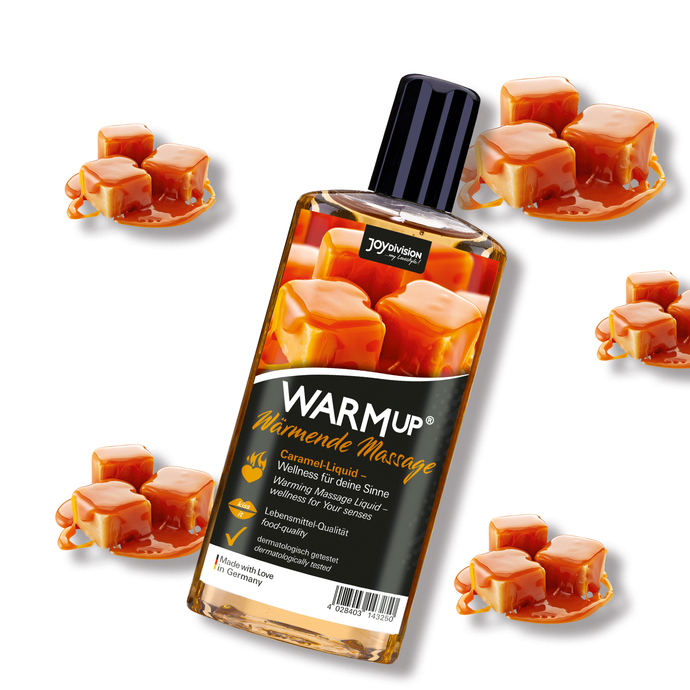 Óleo de Massagem - Efeito de Aquecimento - Caramelo - 150ml - Warmup