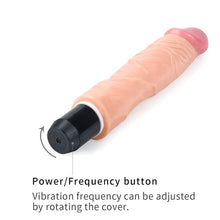 Carregar imagem no visualizador da galeria, Vibrador realístico flexível - 24,5 cm - Bege - Xtreme Flexy - LoveToy