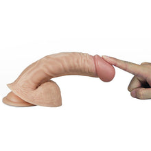 Carregar imagem no visualizador da galeria, Dildo realístico 8.5” - 22 cm - Bege - Real extreme - Lovetoy