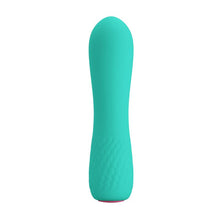 Carregar imagem no visualizador da galeria, Vibrador vaginal - Azul turquesa - 11,9 cm - Elfin - Pretty Love