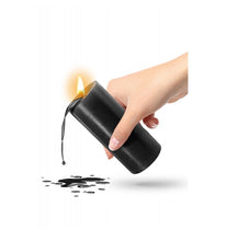 Carregar imagem no visualizador da galeria, Vela bondage preta - SM low temperature candle - Preto - Fetish Tentation