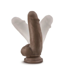 Carregar imagem no visualizador da galeria, Dildo Realista Posable 7” - 17.7cm - Castanho - Dr. Skin