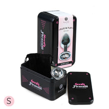 Carregar imagem no visualizador da galeria, Plug de Metal com Brilhante - Tamanho S - Prateado - Secret Play