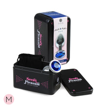 Carregar imagem no visualizador da galeria, Plug de Metal com Brilhante - Tamanho S - Azul - Secret Play