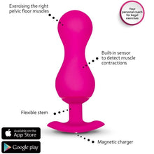 Carregar imagem no visualizador da galeria, Bolas vaginais vibratórias para exercícios de Kegel - com APP - G-Balls 3 - G-Vibe
