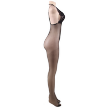 Carregar imagem no visualizador da galeria, Bodystocking com copa em renda - H3249 - Queen Lingerie