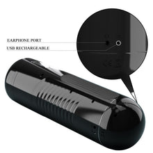Carregar imagem no visualizador da galeria, Masturbador masculino com movimento de rotação e sobe e desce - Preto - Lorelei - Pretty Love