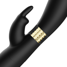Carregar imagem no visualizador da galeria, Vibrador vaginal com estimulador de clitóris e movimento de rotação - Rotating rabbit vibrator