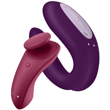 Carregar imagem no visualizador da galeria, Conjunto de 2 brinquedos - Vibrador para cueca e Vibrador para casal - com APP - Partner Box - Satisfyer