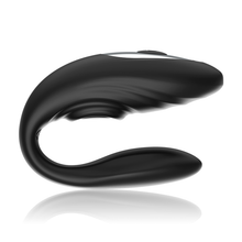 Carregar imagem no visualizador da galeria, Vibrador duplo - para casal - com movimento de pulsação e comando - Pulsing effect clip - Brilly Glam