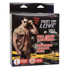 Carregar imagem no visualizador da galeria, Boneco insuflável com 2 orifícios e pénis realista de 14cm - 162cm - Cocky Cop Love Doll
