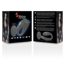 Carregar imagem no visualizador da galeria, Vibrador duplo - para casal - com movimento de rotação 360º e comando - Rotating wearable dual vibrator