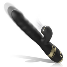 Carregar imagem no visualizador da galeria, Vibrador vaginal com estimulador de clitóris e movimento sobe e desce - Suction extender vibrator