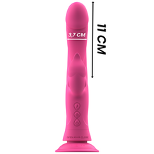 Carregar imagem no visualizador da galeria, Vibrador Realístico com estimulador de clitóris e ventosa - JULIO